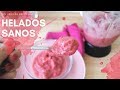 Helados caseros sin azúcar. ¡Solo TRES ingredientes!