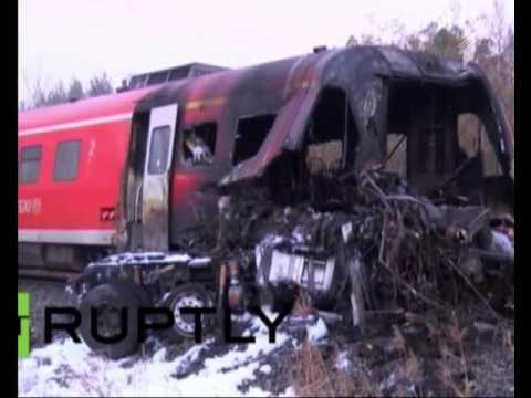 ბავარიაში ერთმანეთს ორი მატარებელი შეეჯახა