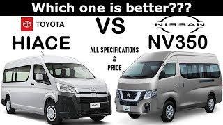 All New Toyota Hiace Vs All New Nissan Nv350 Urvan Which One Is Better ?