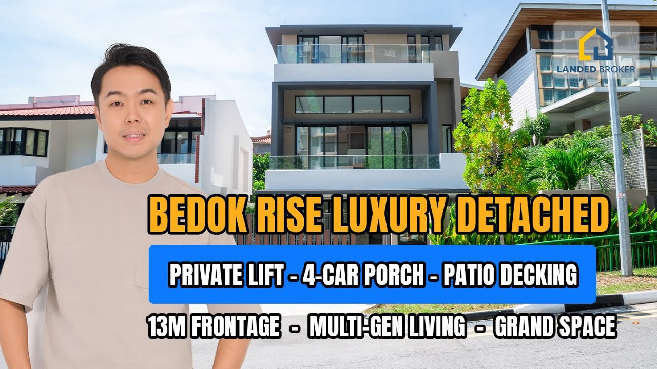 Massive Freehold Detached in Lucky Hills | 8 Bedrooms, Private Lift & Infinity Pool | Landed Broker