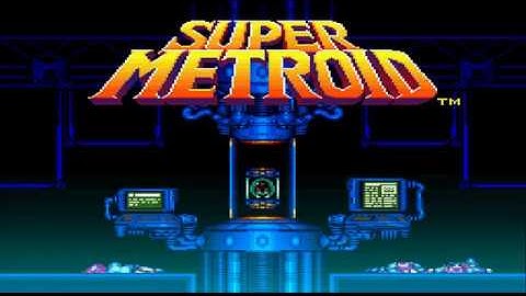 Super Metroid Extended Title Intro SNES