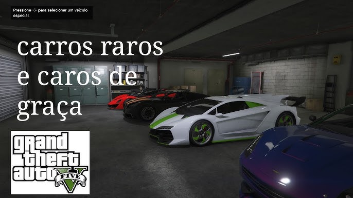 CARROS RAROS GTA 5 OFFLINE 