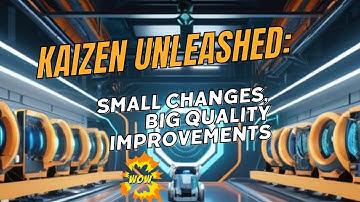 Kaizen Unleashed: Small Changes, Big Quality improvements