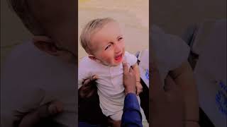 9 Months Cute Baby Boy Crying When Shot Vaccine | Expanded Programme on Immunization shorts viral