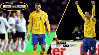 Germany Will Never Forget Great Performance Zlatan Ibrahimovic in this Match