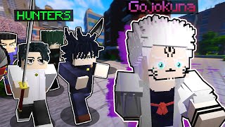 Minecraft Manhunt, But I am Gojo Vessel Sukuna from Jujutsu Kaisen