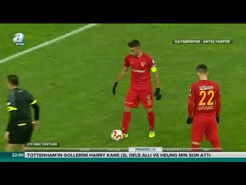 Kayserispor 3-1 Antalyaspor | Maç Özeti | a spor | ZTK son 16