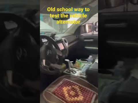 Quick and easy way to test you vehicle #alternator if it’s good or bad #diy #howto