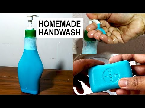 How To Make Hand Wash At Home With Soap