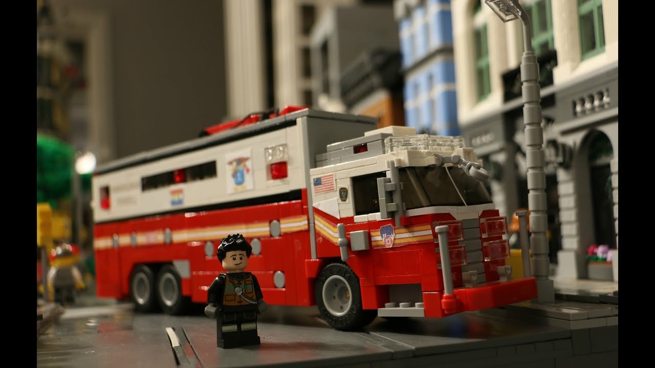 lego fdny truck