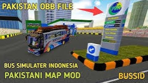 How to add Pakistan map in Bus simulator Indonesia 4.1.1 | Bus Game me Pakistan map Kaise add hogi