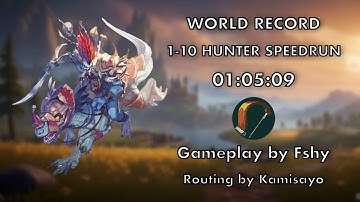 World Record 1-10 Hunter Speedrun | 01:05:09