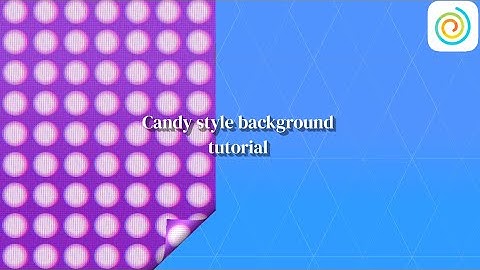 Candy style background tutorial on Funimate | Funimate