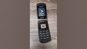 Samsung SPH-M320 (Sprint) Startup and Shutdown