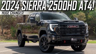 New 2024 Sierra 2500HD AT4 | HUGE CHANGES!