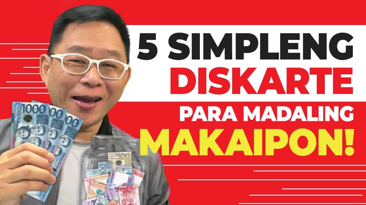 5 Simpleng Diskarte Para Madaling Makaipon! | Chinkee Tan
