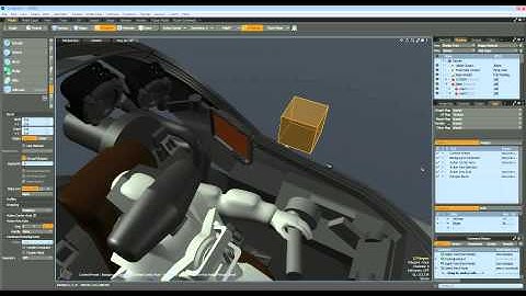 Scifi cockpit modelling