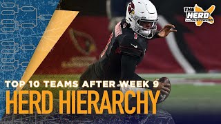 Herd Hierarchy: Colin ranks the top 10 teams in the NFL after Week 9 | NFL | THE HERD