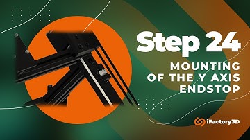Step 24: Mounting of the Y axis endstop