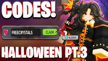 *NEW* ALL WORKING HALLOWEEN PT.3 UPDATE CODES FOR DUNGEON HEROES! ROBLOX DUNGEON HEROES CODES