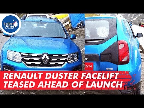Renault Duster Facelift Teased Ahead Of Launch