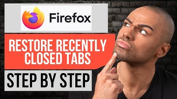 Hoe u onlangs gesloten tabbladen in Firefox kunt herstellen - Stapsgewijze Mozilla Firefox-zelfst...