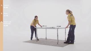 Instrucciones de montaje de la mesa GLIVARP - IKEA