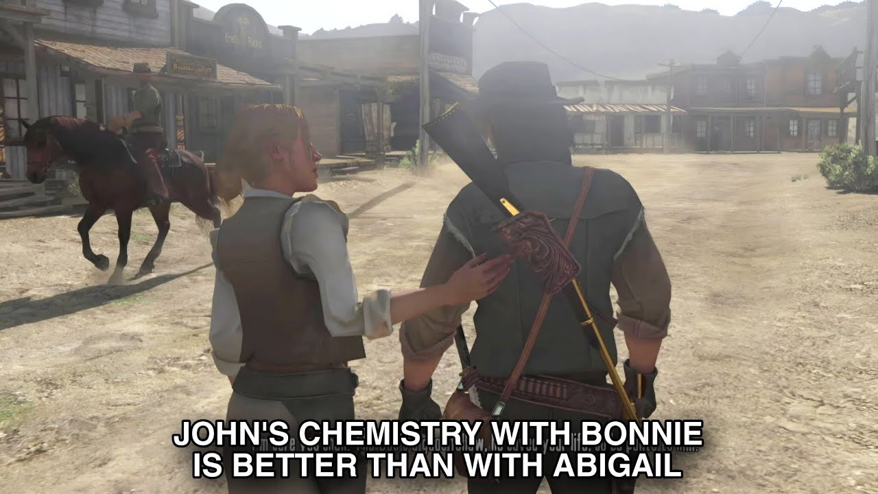 I think John's Chemistry with Bonnie is better than with Abigail | Rdr1 ...