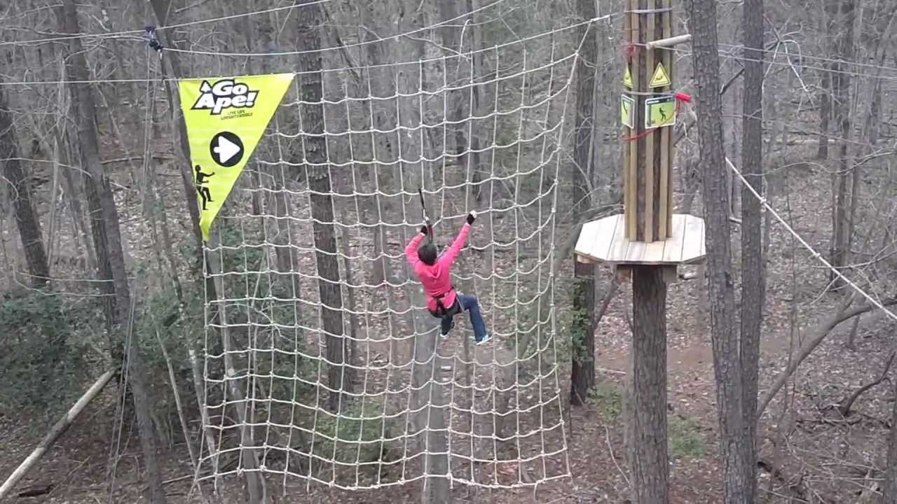 Wendy Tarzan Swing Go Ape Va Youtube