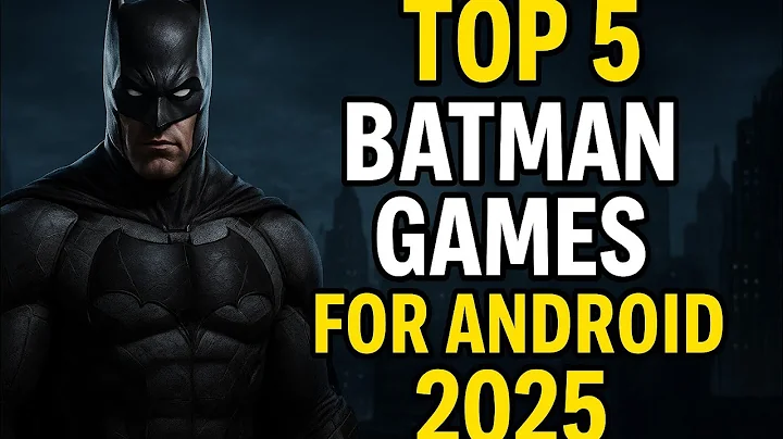 Top 5 Batman Games for Android (2025) | High Graphics, Offline & Free! 🦇🔥