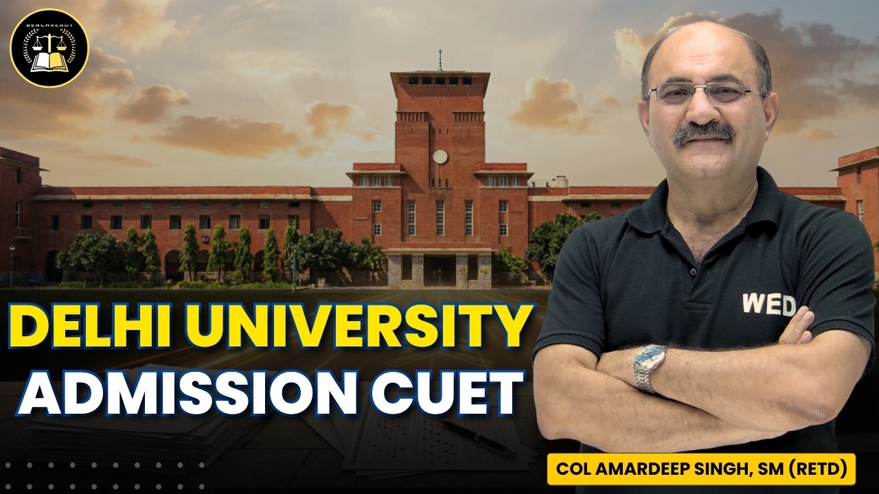 DU Admission Through CUET 2026 | CUET for Delhi University Admission in ...