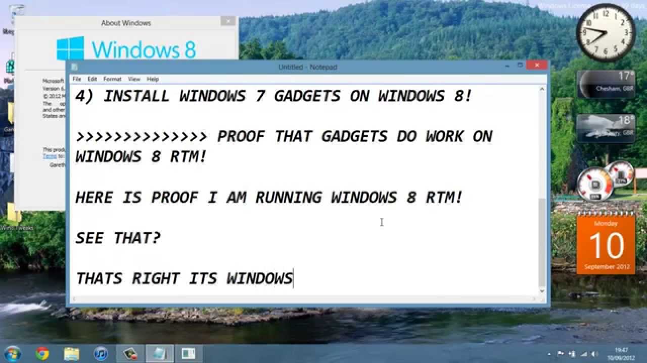 Windows 8 Useful Tweaks