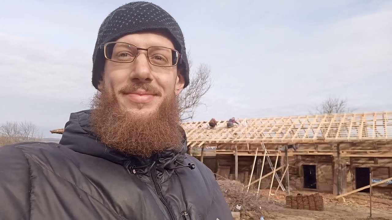 Заковаване на тачки за носещата конструкция на Плевника Първа Част / Живот на Село