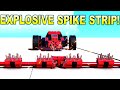 I Built a Deployable, Unfolding, AND Explosive Spike Strip.  It's Overkill. - Trailmakers Gameplay