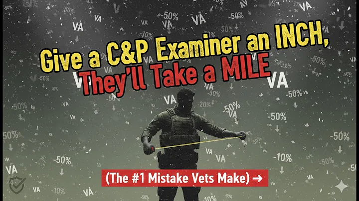 C&P EXAM TRAP! The 3 'Innocent' Questions That Get You DENIED Instantly