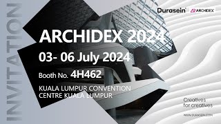 Relang & Durasein at the 2024 ARCHIDEX Exhibition