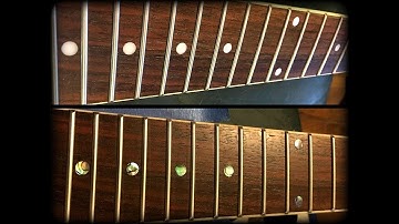 Abalone Upgrade! Replacing Fret Markers