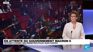 France : dernier Conseil des ministres du gouvernement Castex, mais qui lui succèdera ? • FRANCE 24