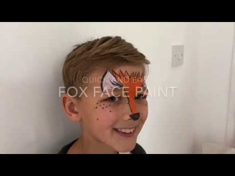 🦊 The Best Fox Face Paint Step-by-Step Tutorial