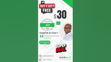 CompTIA A+ Core 1 – 4.0 Virtualization and Cloud Computing #CompTIA #CompTIAAPlus