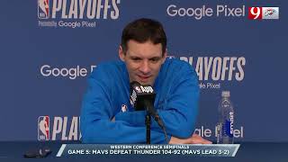 Postgame Show: Oklahoma City Thunder vs. Dallas Mavericks, Game 5