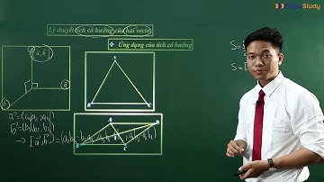[Mega Toán Học 2019] - Bài Giảng Lý thuyết tích có hướng của hai vectơ