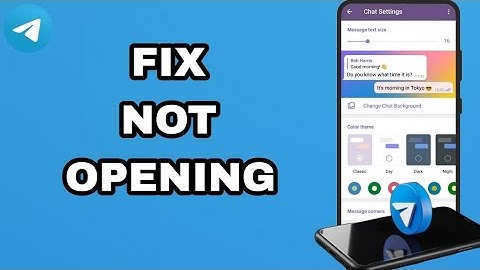 How To Fix And Solve Telegram App Not Opening | Final Solution