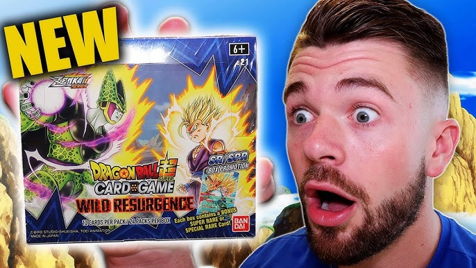 Dragon Ball Z Super Card Game Zenkai Series Wild Resurgence Booster Pack