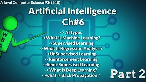 A level Computer Science P3 (9618)||Ch#6 Artifical Intelligence ||Part 2