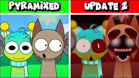 Incredibox Sprunki: Pyramixed FNF Update 2 | Normal vs Horror Mods
