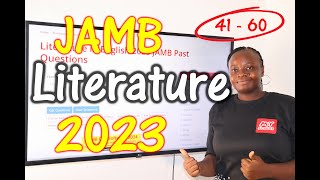 JAMB CBT Literature in English 2023 Past Questions 41 - 60 screenshot 3