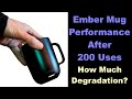 Ember Mug Battery Performance Difference after 200 Uses (6 Months)