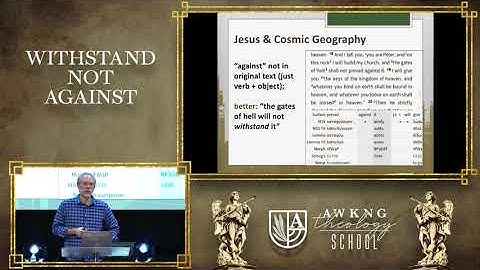 The Gates of Hell Will Not Withstand It - Dr. Michael Heiser - Matthew 16:18