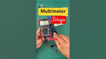 Telugu Multimeter Repair, Over Voltage protection, Electrical and Electronics